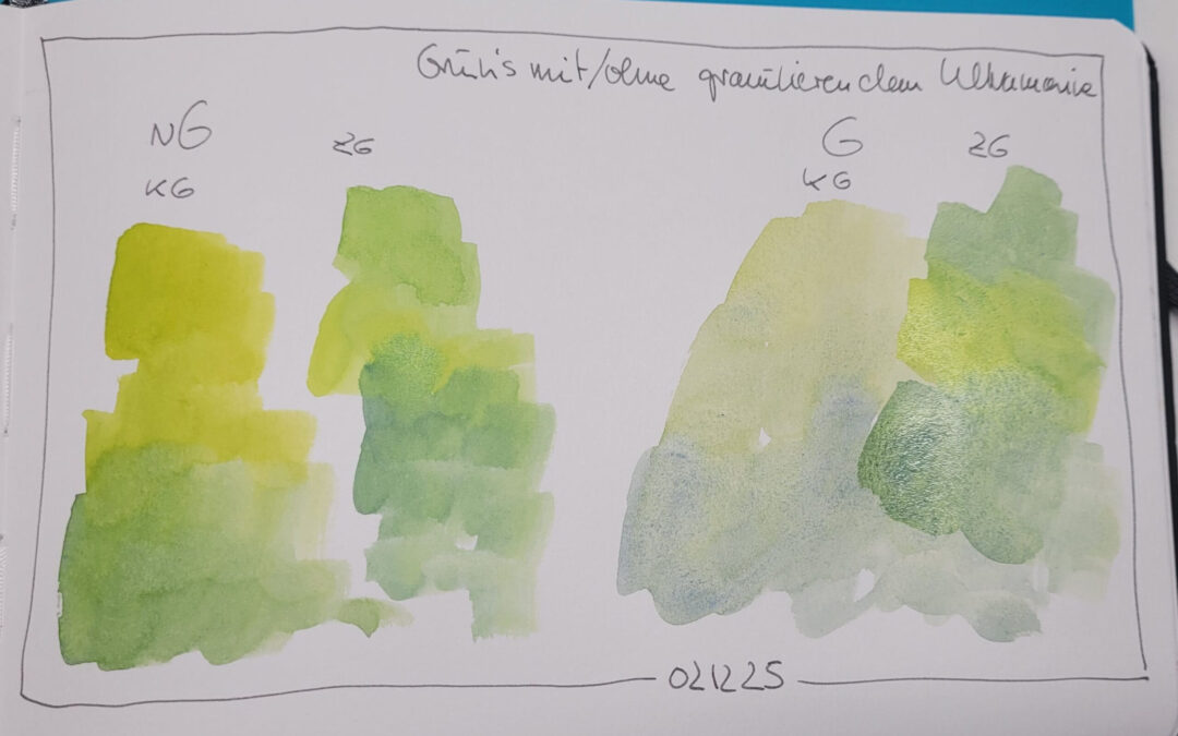 Pigment Party: Ultramarin feinst und französisches Ultramarine
